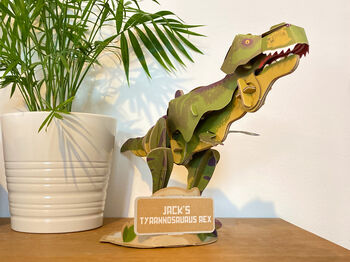 Build Your Own Personalised Tyrannosaurus Rex, 10 of 12