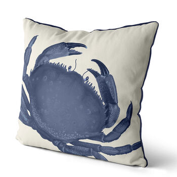 Blue Rock Crab, Nautical Cushion, 3 of 4