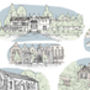 Personalised Houses Portrait, thumbnail 6 of 7