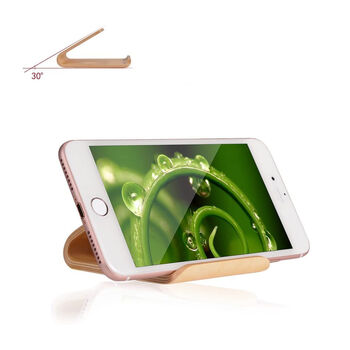 Wooden Smartphone Stand Universal Desk Phone Stand, 7 of 8