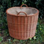 Oval Deep Large Storage Log Basket, thumbnail 5 of 6