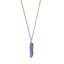 Rainbow Quartz Crystal Rainbow Chain Necklace, thumbnail 3 of 3
