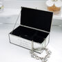 Personalised Message Mirrored Jewellery Box, thumbnail 2 of 8