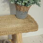 Wicker Bench With Shelving, thumbnail 9 of 9