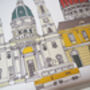 Budapest Personalised City Print, thumbnail 4 of 4