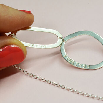 Personalised Sterling Silver Link Necklace, 2 of 6