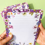Pressed Flowers A5 Notepad, thumbnail 2 of 5