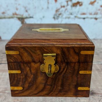 Wooden Money Box, 5 of 8