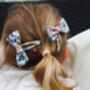 Two X Liberty London Hair Bow Clips / 50 Prints, thumbnail 3 of 12