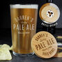 Beer Gifts For Him Pint Glass, Coaster And Opener, thumbnail 9 of 9