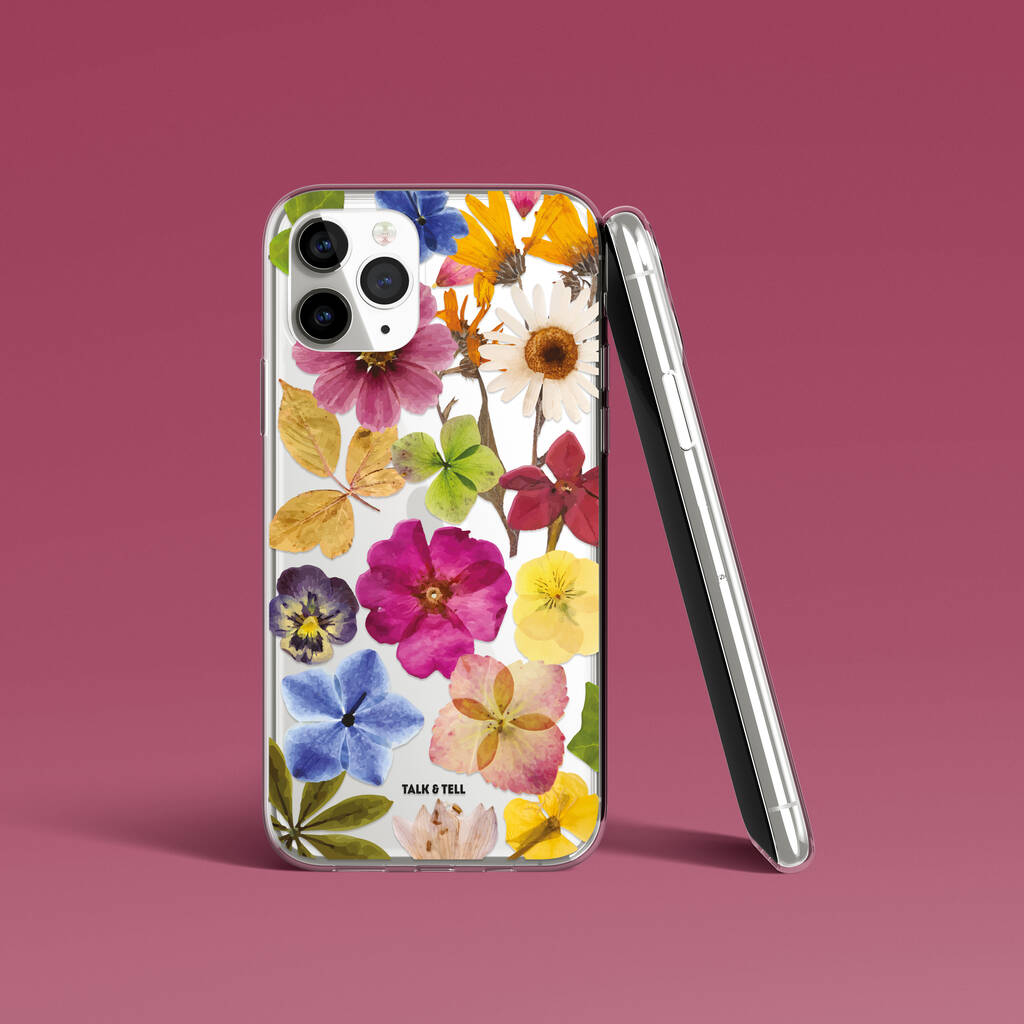Pressed Flowers Phone Case For iPhone, 1 of 11