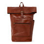Large Leather Travel Backpack, thumbnail 11 of 12