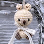 Personalised Teddy Hanging Decoration Roo, thumbnail 2 of 10