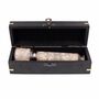 Personalised 16 Inch Gunmetal And Leather Telescope, thumbnail 2 of 11