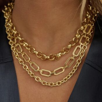 Midas Chunky Chain Necklace, 4 of 7