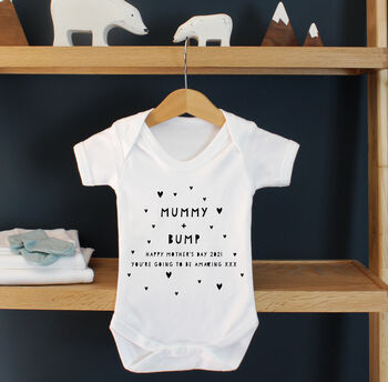 'Daddy To Be' Personalised Father's Day Babygrow, 3 of 8