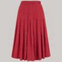 Lucille Pleated Skirt Authentic Vintage 1940s Style, thumbnail 2 of 4