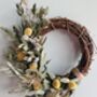 Dried Flower Spring Wreath, thumbnail 1 of 4
