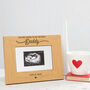 Personalised Baby Scan Photo Frame For Dad To Be, thumbnail 3 of 4