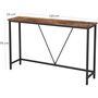Hallway Table Console Table Sofa Table With Steel Frame, thumbnail 10 of 10