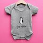 'Just Chillin' Unisex Baby Grow, thumbnail 1 of 4