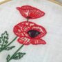 Poppy Embroidery Kit, thumbnail 2 of 12