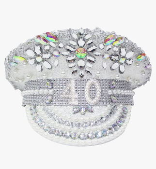 Birthday Pearl Hat 21 18 30 40 50 60 70, 4 of 7