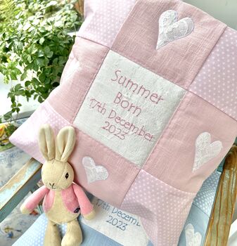 Personalised Baby Cushion, 3 of 12