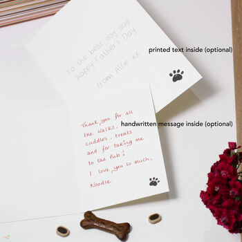 Personalised 'Honey' Dog Birthday Card, 3 of 3