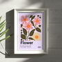 Flower Market, Botanical Print, thumbnail 3 of 4