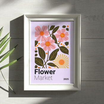 Flower Market, Botanical Print, 3 of 4