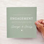 Sage Personalised Engagement Card, thumbnail 1 of 3