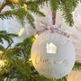 Personalised New Home Christmas Tree Decoration, thumbnail 3 of 6