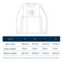 Crestfallen Crescent Embroidered Long Sleeve T Shirt, thumbnail 5 of 5