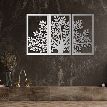 Modern Wooden Tree Wall Art Gift For Home Or Bedroom, 8 of 10