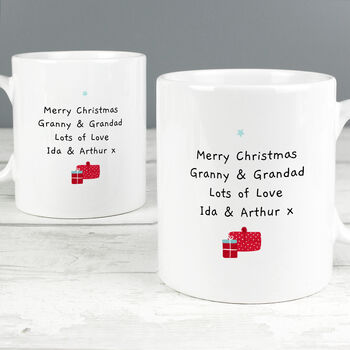 Personalised Mr And Mrs Claus Mug Set – Christmas Gift For Couples, 3 of 6