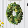 Natural Evergreen Spring Wreath, thumbnail 1 of 6