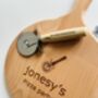 Personalised Round Wooden Pizza Board, thumbnail 9 of 9