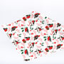 Christmas Robin Personalised Wrapping Paper, thumbnail 5 of 5