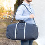 Personalised Canvas Holdall With Padded Shoulder Strap, thumbnail 6 of 11