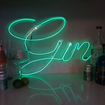 Gin Neon Sign, 2 of 4
