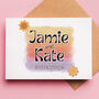 Biba Style Personalised Couple Special Date Card, thumbnail 1 of 2