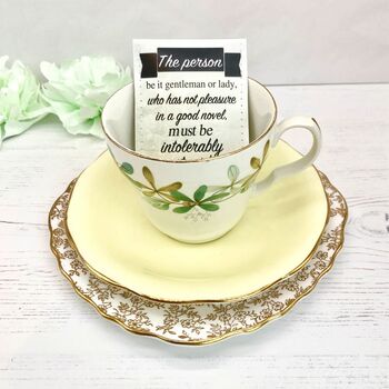 Jane Austen Tea And Teacup Giftset, 6 of 8