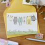 Personalised Welcome To The World New Baby Card, thumbnail 1 of 6
