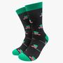 Men's Bamboo Socks Gift Box Christmas Village T Rex, thumbnail 5 of 5