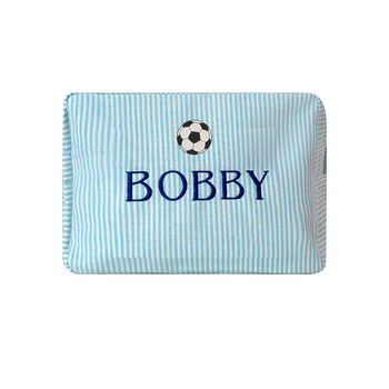 Striped Cosmetic Bags With Icon, 3 of 9