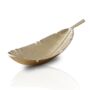 Silver Brass Leaf Shaped Serving Dish, thumbnail 2 of 2