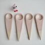 Handmade Small Blush Pink Pottery Salt Or Spice Spoon, thumbnail 3 of 7