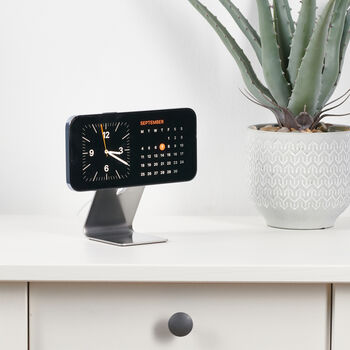 Nightstand Magsafe iPhone Dock | Stainless Steel, 2 of 11