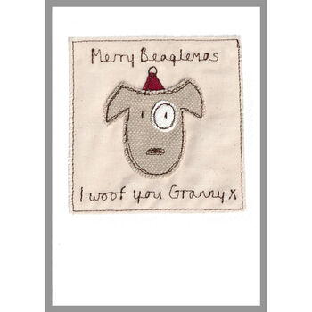 Personalised Dog Father's Day Card For Dad / Grandad, 8 of 12